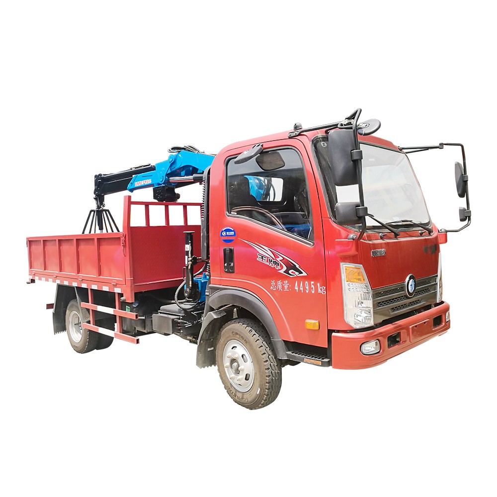 6 Wheel Tipper Truck Mounted Crane